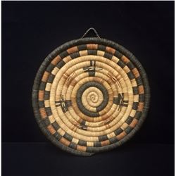 Vintage Hopi Coiled Basket, Second Mesa