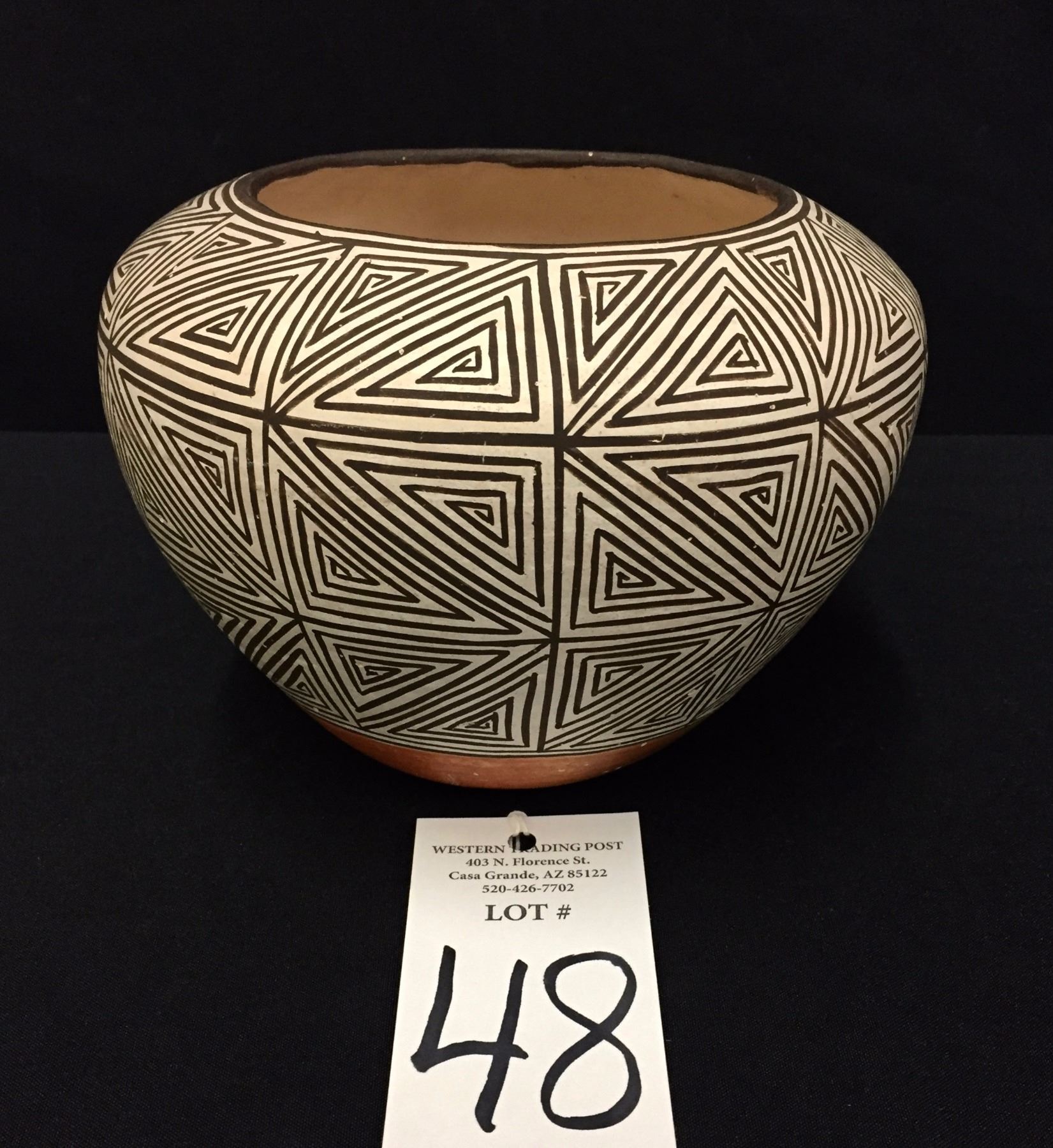 Vintage Acoma Pottery Jar
