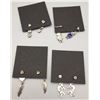 Image 4 : Group of Four Pair, SW Style Earrings