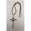Image 2 : Vintage Heavy, Hand Wrought Cross Necklace
