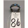 Image 8 : Solid, Sterling Silver and Turquoise Bracelet