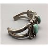 Image 2 : Three Stone Vintage Turquoise Bracelet