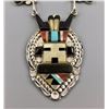 Image 2 : Vintage Zuni Inlay Necklace