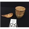 Image 8 : Vintage Hopi Pottery Ladle and Cup