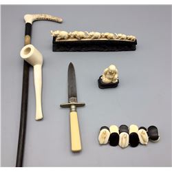Miscellaneous Ivory, Bone, Bakelite, Etc.