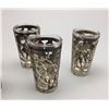 Image 2 : Group of Shot Glasses with Sterling Silver
