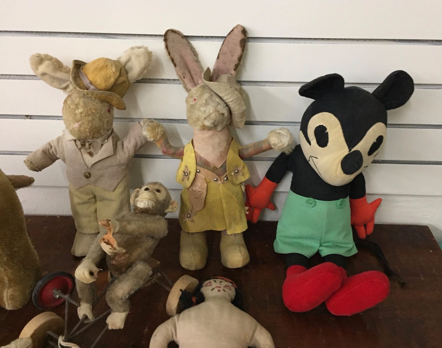antique stuffed toys