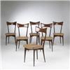 Image 1 : Ico Parisi dining chairs, set of six
