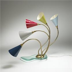 In the manner of Stilnovo table lamp