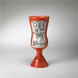 Guido Gambone chalice vase
