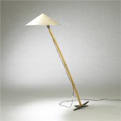 Carl Aubock tilt floor lamp