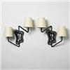 Image 1 : Georges Jouve sconces, pair