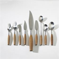 Jens Quistgaard Fjord flatware, service for