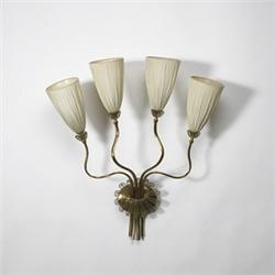 Paavo Tynell four arm sconce