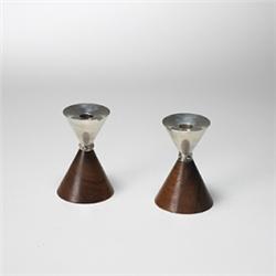 Tapio Wirkkala candlesticks, pair, model TW