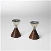 Image 1 : Tapio Wirkkala candlesticks, pair, model TW