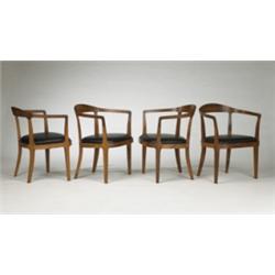 Ole Wanscher, attribution dining chairs, set