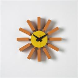 George Nelson & Associates Block clock