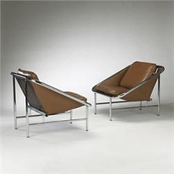 George Nelson & Associates Sling chairs, pai