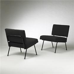 Florence Knoll lounge chairs, model #31, pai