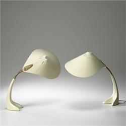 Phillips table lamps, pair