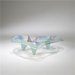 Michael & Francis Higgins footed bowl