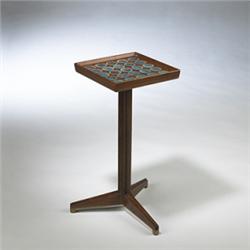 Edward Wormley tile-top side table