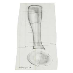 Richard Artschwager study for sculpture