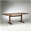 Image 1 : George Nakashima trestle dining table