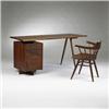 Image 1 : George Nakashima desk and armchair