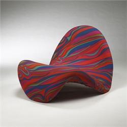 Pierre Paulin Tongue chair, model #577