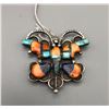 Image 1 : Inlay Butterfly Pin Pendant