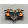 Image 2 : Inlay Butterfly Pin Pendant