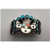 Image 1 : Vintage Zuni Inlay Bracelet, Circa 1960s