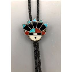 Vintage Zuni Inlay Bolo - Circa 1960s