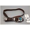 Image 9 : Four Piece Buckle Set With Leather Belt