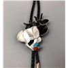 Image 2 : Zuni Inlay Bolo - Attributed to Joe Zunie