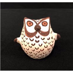 Acoma Owl Pottery Effigy - Leno