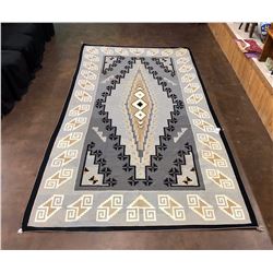 Very Large, Fine Two Grey Hills Textile