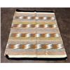 Image 1 : Raised Outline Pattern Navajo Textile
