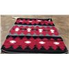 Image 2 : Ganado Red Textile with Weavers Pic