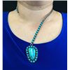 Image 7 : Unique Turquoise Necklace