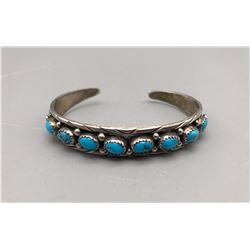 Turquoise and Sterling Silver Bracelet