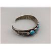 Image 2 : Turquoise and Sterling Silver Bracelet