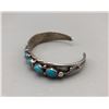 Image 3 : Turquoise and Sterling Silver Bracelet