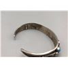 Image 6 : Turquoise and Sterling Silver Bracelet