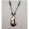 Image 1 : Vintage Navajo Shadow Box Necklace