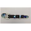 Image 2 : 4 Piece Inlay Buckle Set  - Signed.