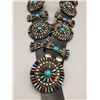 Image 1 : Multi-Stone Cluster Concho Belt