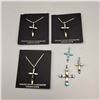 Image 1 : Group of 6 Cross Necklaces
